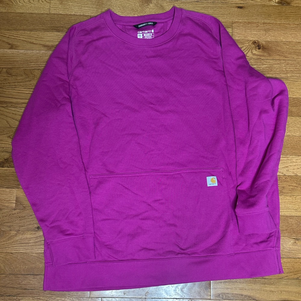 Carhartt Magenta Sweatshirt